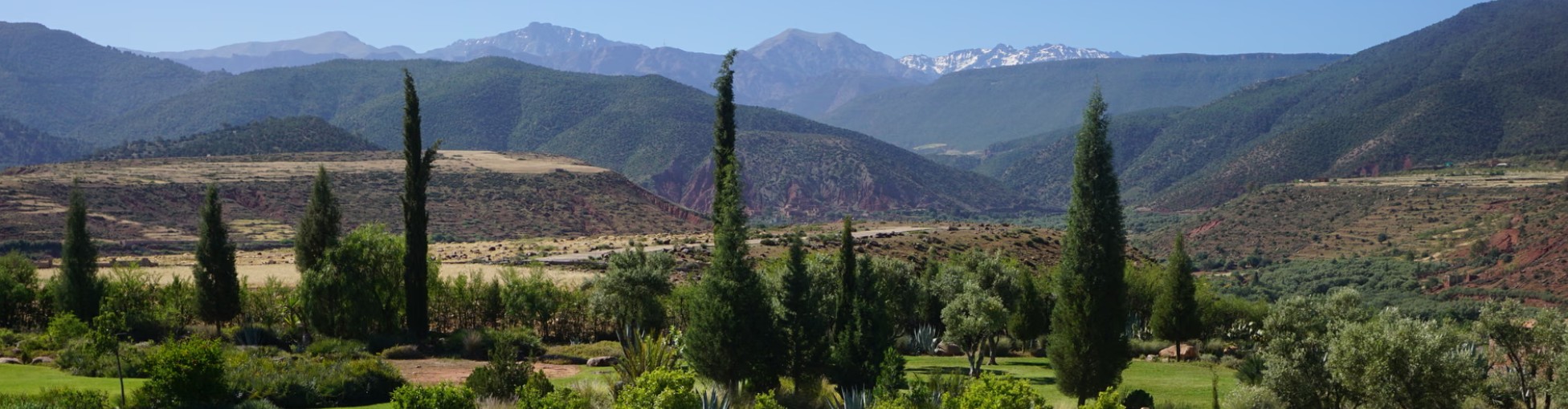 Atlas Mountains panorama